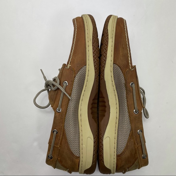 Sperry Classic Billfish Boat Shoe Dark Tan 13 - Picture 8 of 13